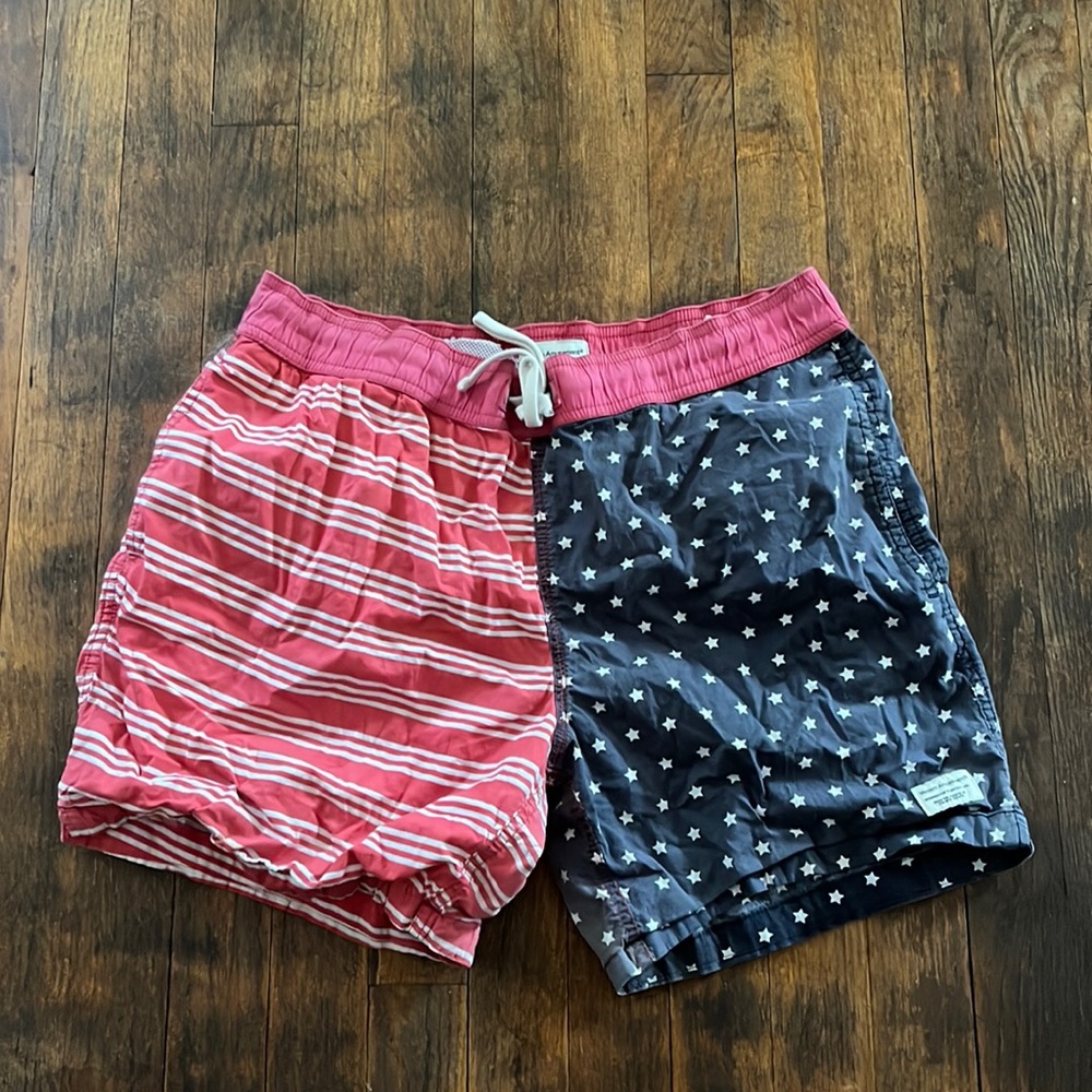 Modern Amusement Swim Trunks